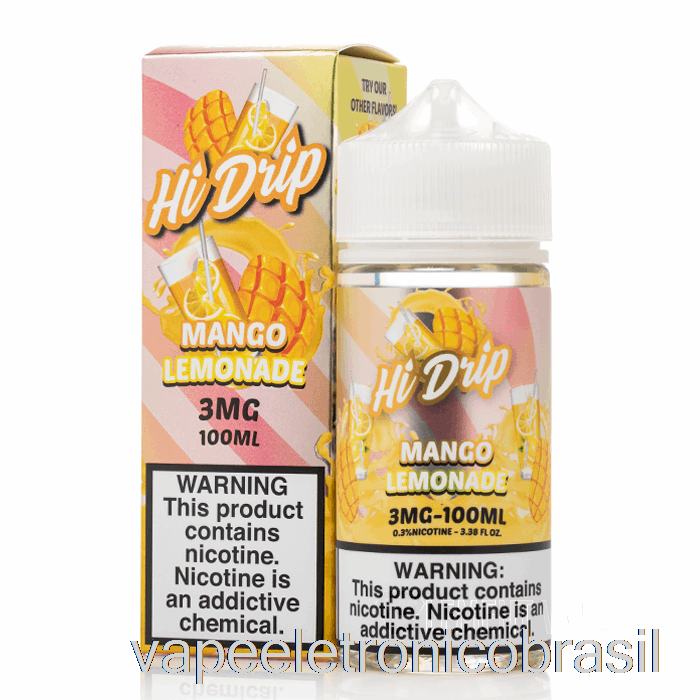 Vape Eletronico Manga Limonada - E-líquidos Hi-drip - 100ml 0mg